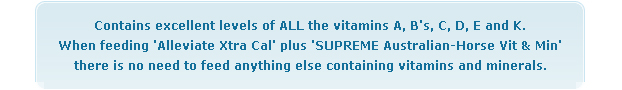 SUPREME Australian-Horse Vit & Min